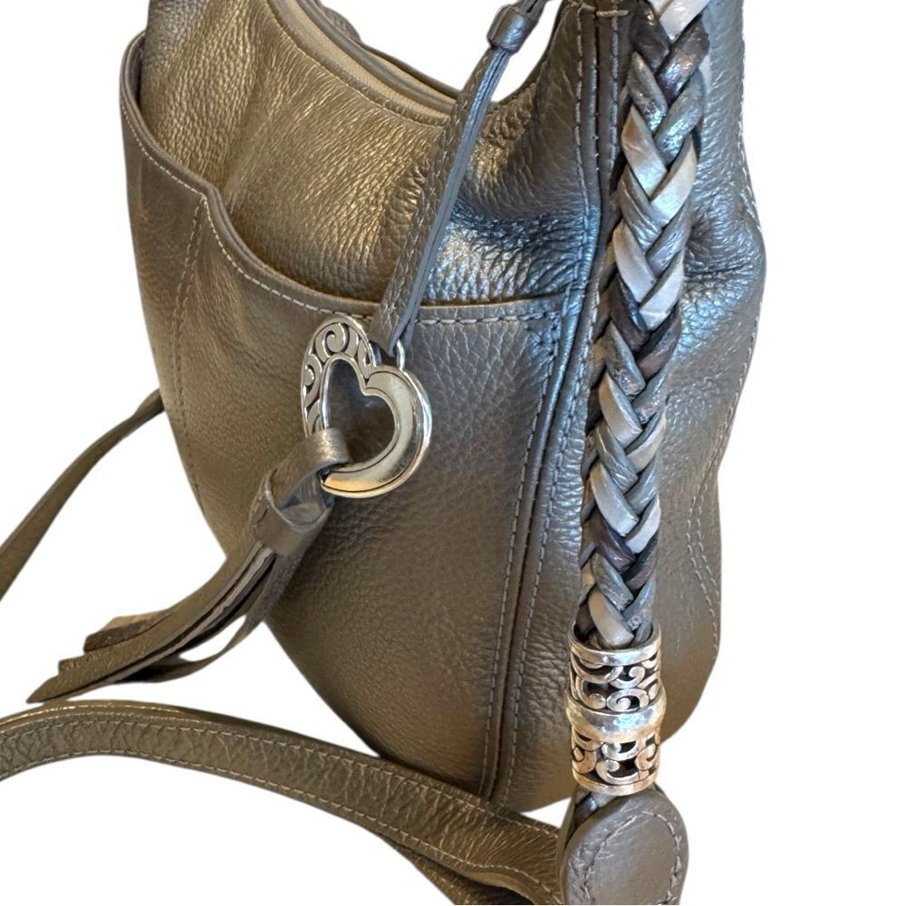 Brighton Baby Barbados Cross Body Cedar Hobo Bag - Picture 4 of 15